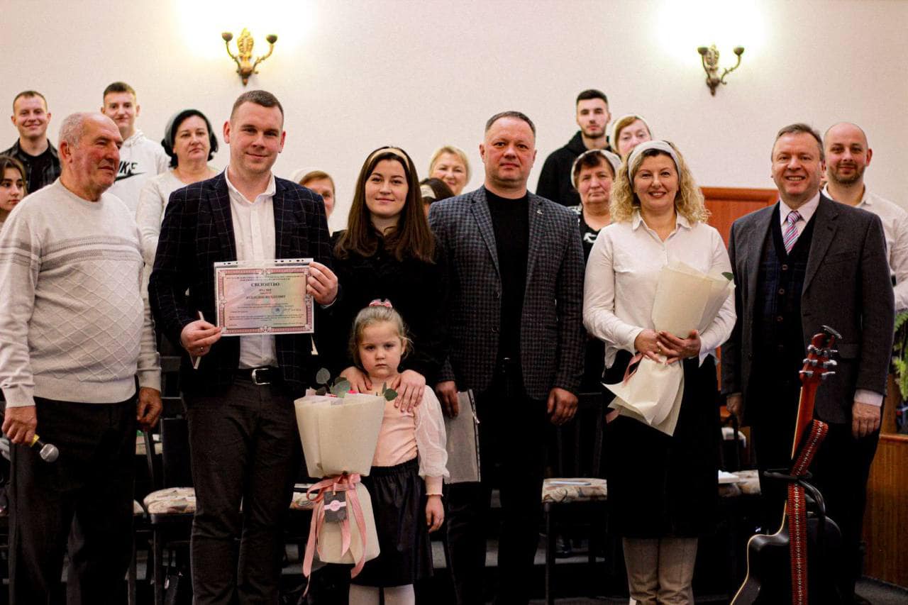Рукопокладення пасторів у церкві ЄХБ м. Жмеринка