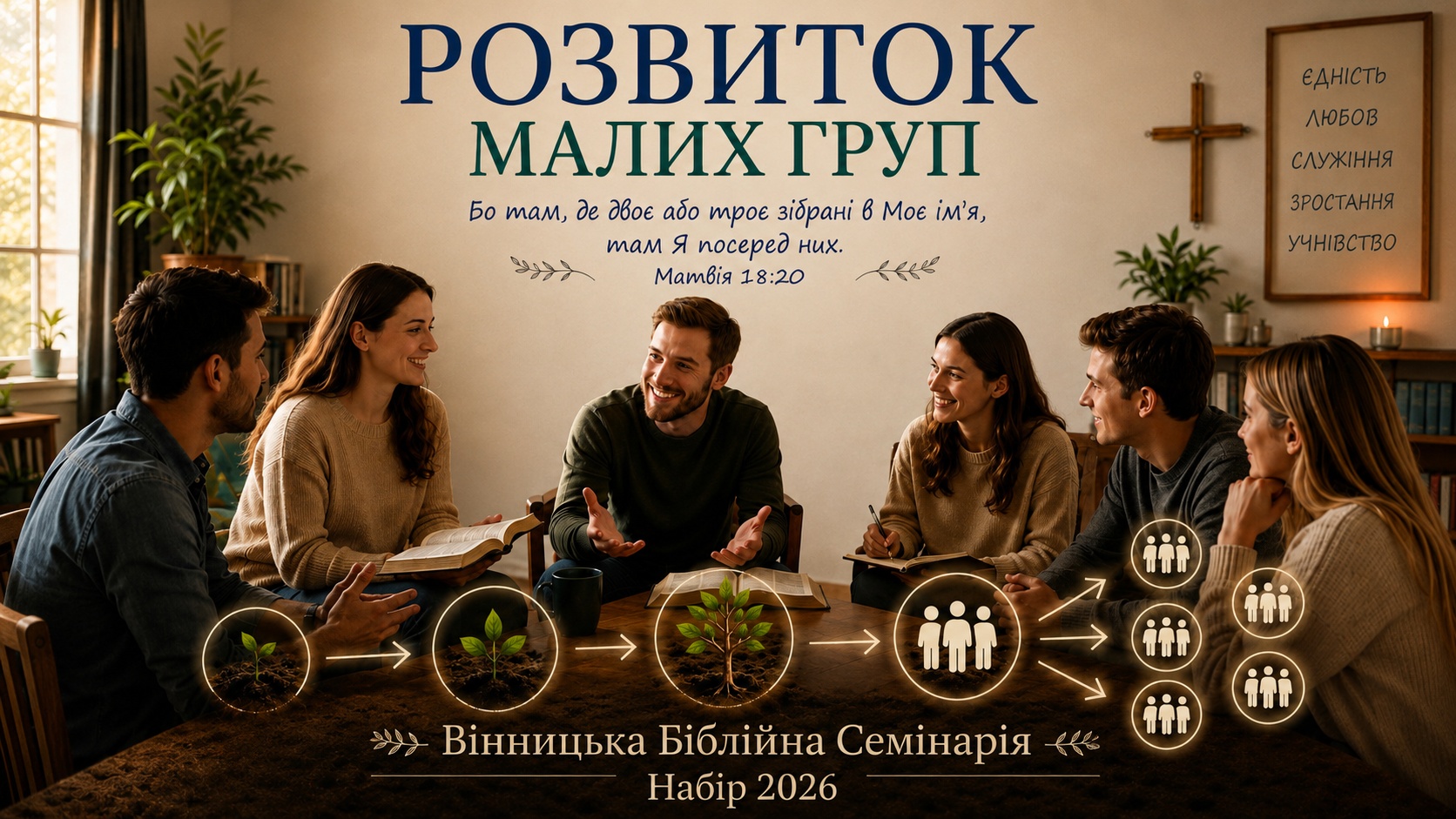 У ВБС стартує програма "Розвиток Малих Груп"