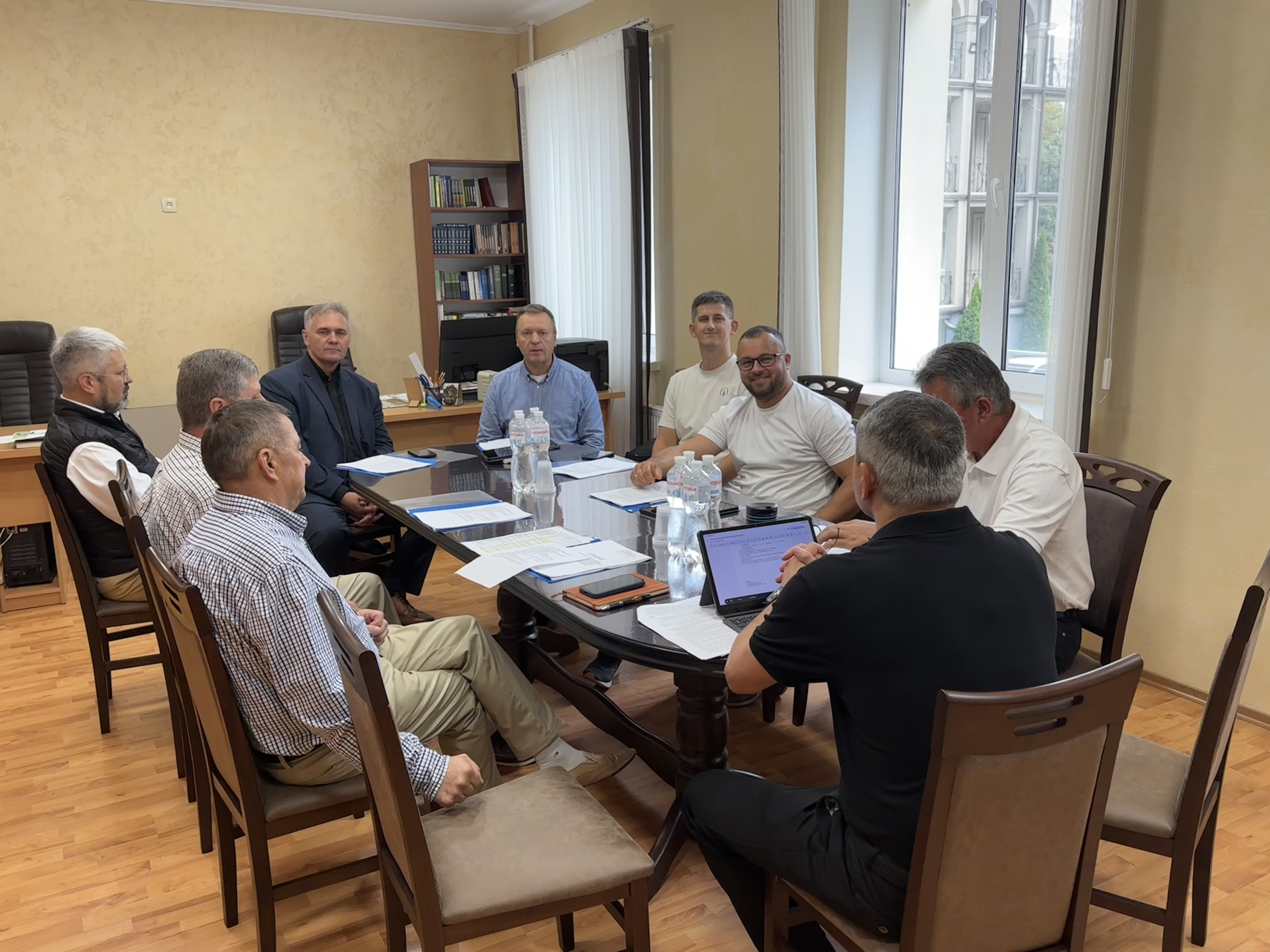 Перше засідання Ради Опікунів Вінницької Біблійної Семінарії